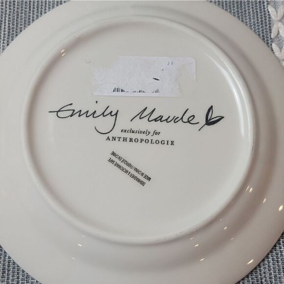 ANTHROPOLOGIE X EMILY MAUDE Plate - Picture 3 of 4